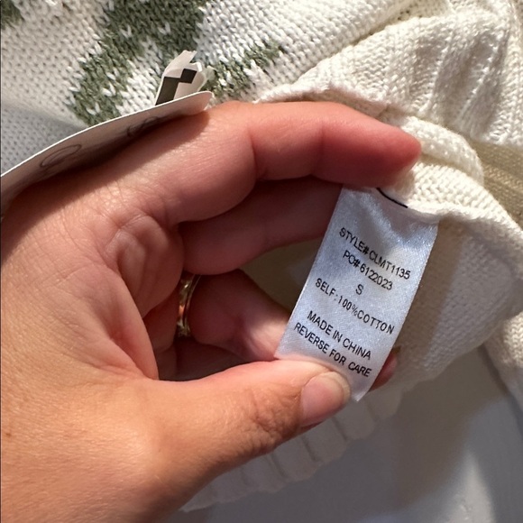 NWT! Lovely Melody Colorful Wild Multi Color Leopard Print Sweater S - Picture 8 of 8